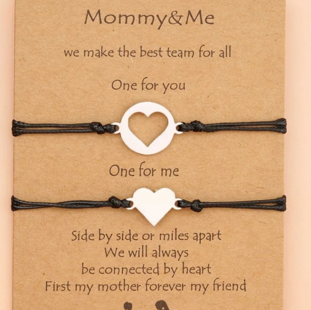 Buy One Get One Free Mommy And Me Matching Adjustable Bracelets